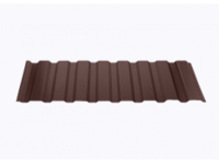 Профнастил для забора шоколадно-коричневый RAL 8017 Мат