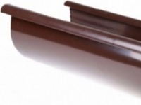 Водосточная система PROFIL D-130: желоб 3м, коричневый